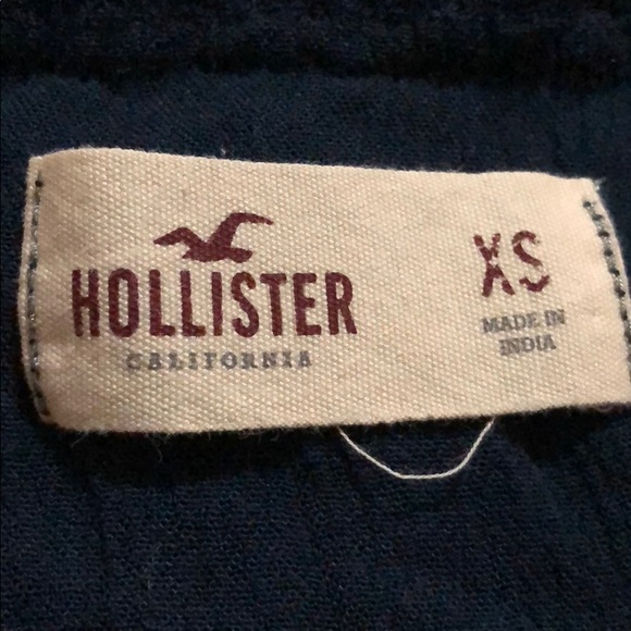 Hollister, Crop Top, dark blue, Size XS - Picture 6 of 6
